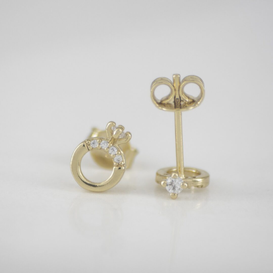 TOPO TIPO ANILLO SOLITARIO