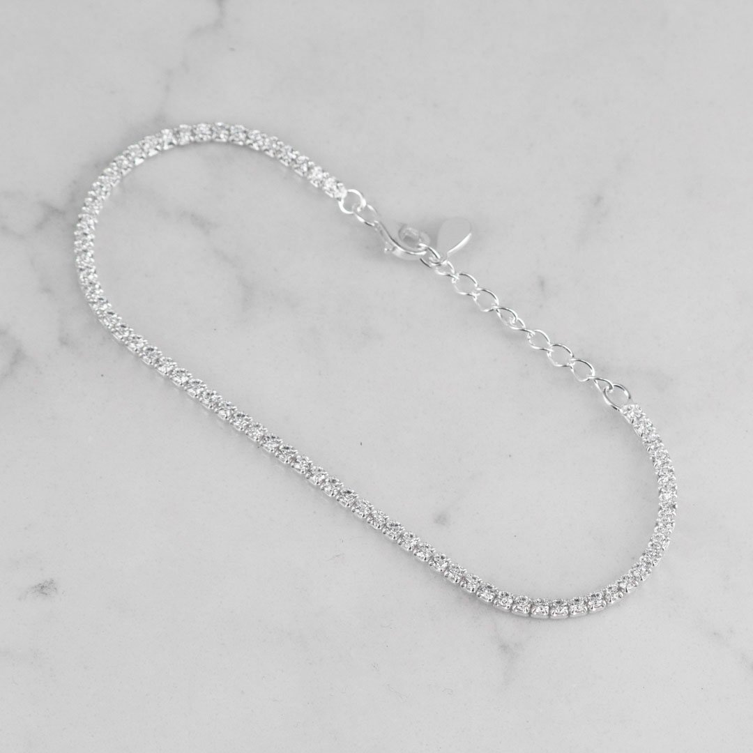 PULSERA CIRCONES 2MM