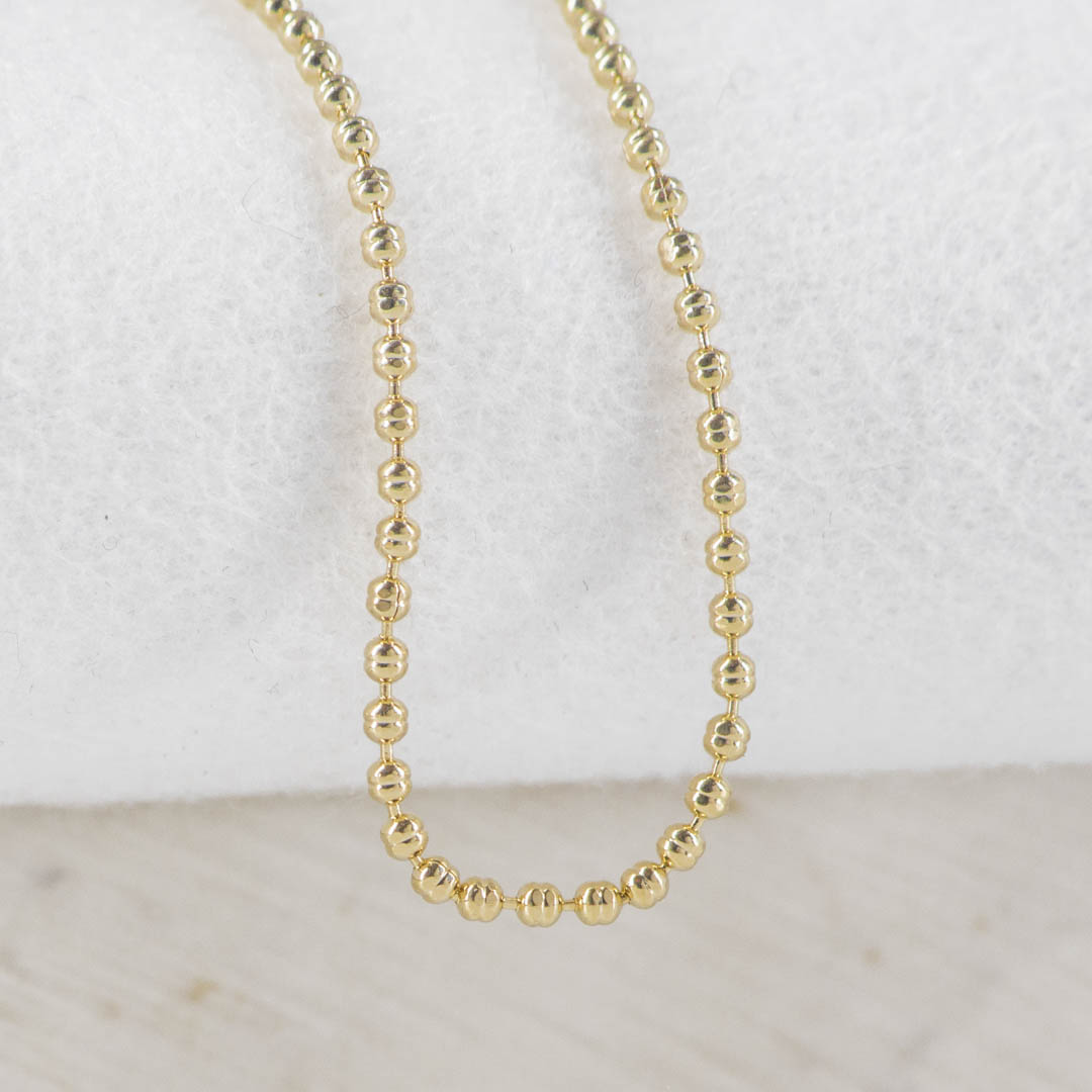 CADENA MILITAR RAYADA 1.5MM-50CM