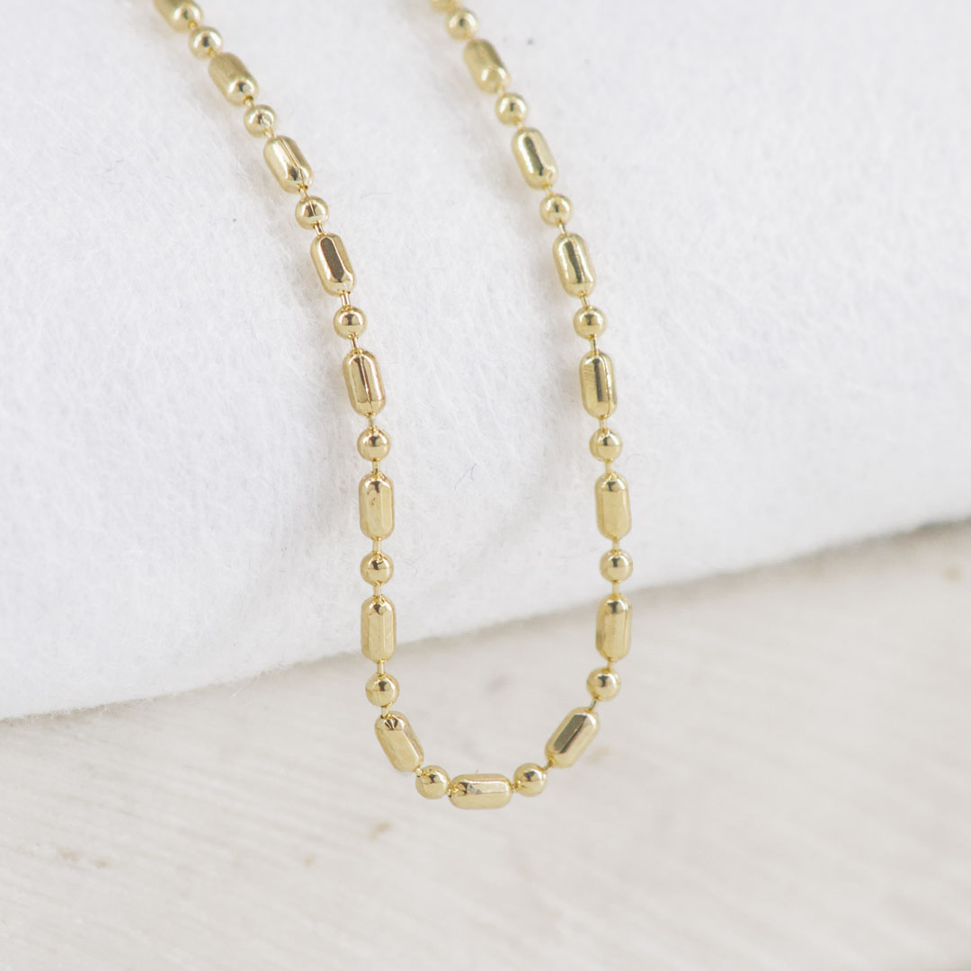 CADENA BARRIL PUNTO 1.5MM - 60CM