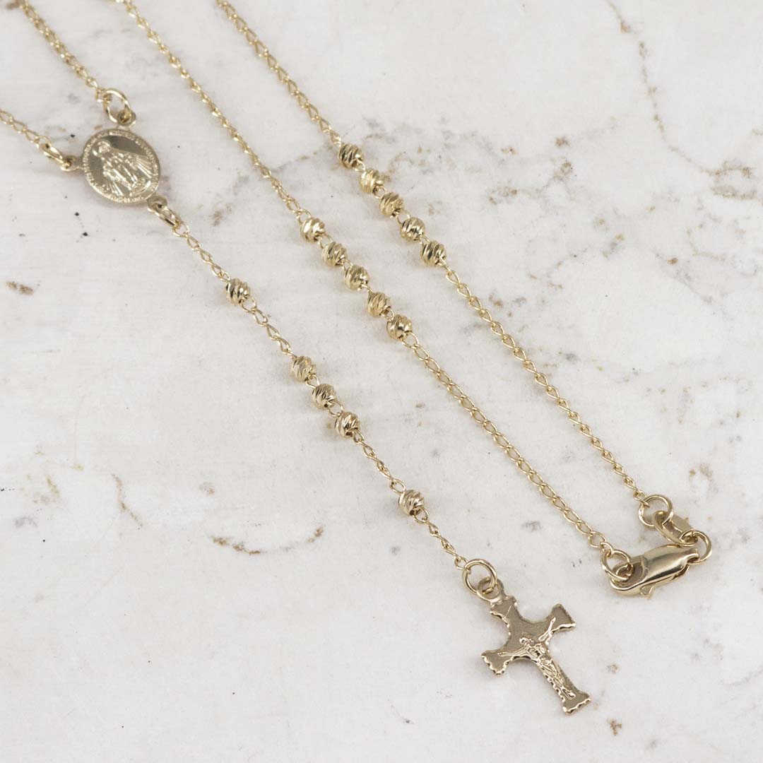 CAMANDULA MILAGROSA BALIN MARTILLADO 3MM - Imagen 3