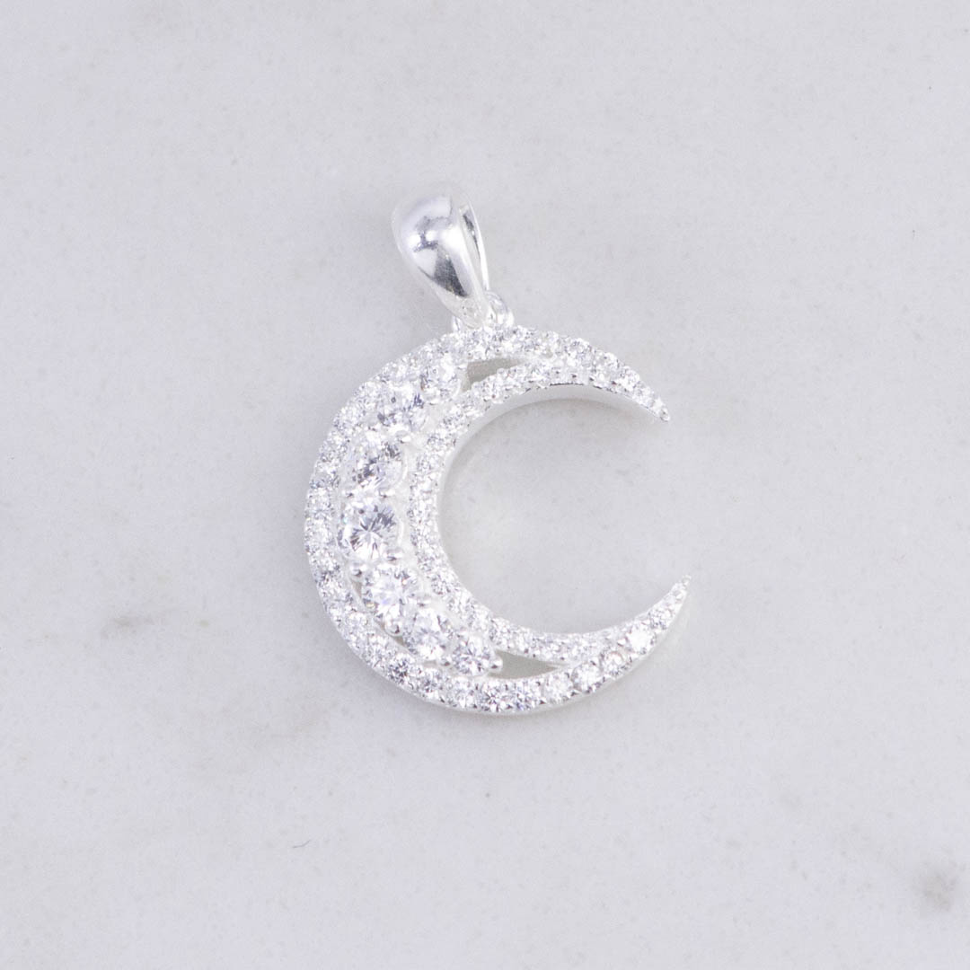 DIJE MEDIALUNA CIRCONES